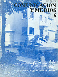 							Visualizar n. 6 (1988): Revista Comunicación y Medios
						