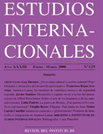 												Ver Vol. 33 Núm. 129 (2000): Enero - Marzo
											