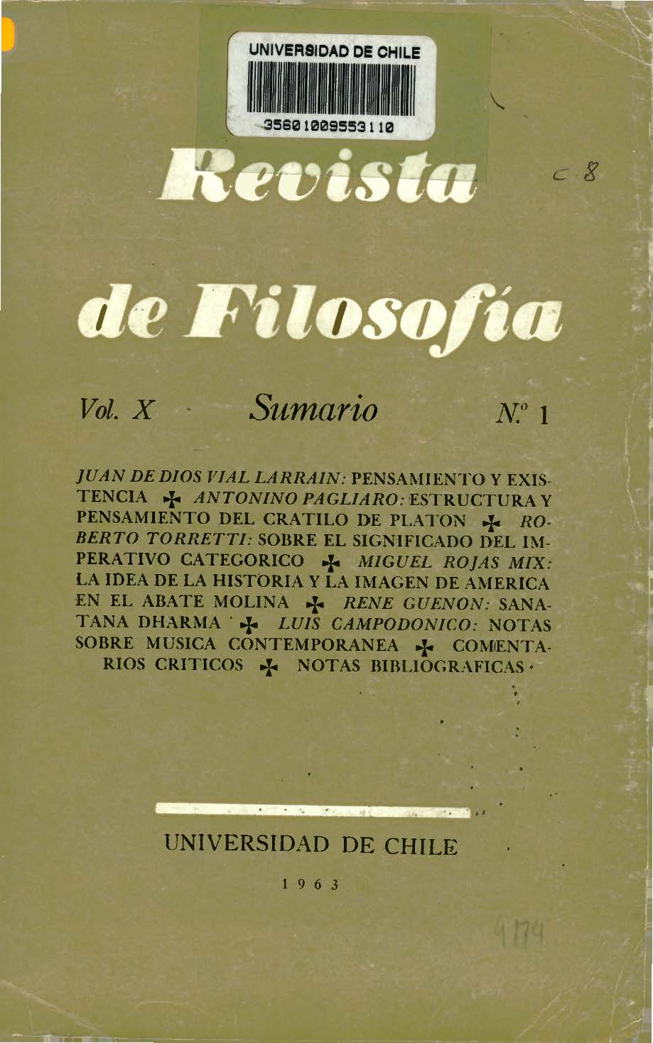 											View Vol. 10 No. 1 (1963)
										